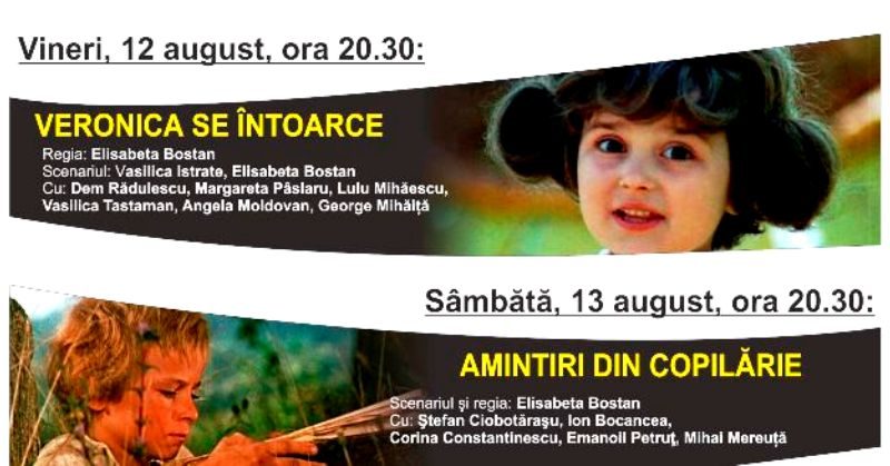 „Caravana filmului românesc” vine cu filme pentru copii la Zilele Municipiului Brăila