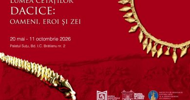 „LUMEA CETĂȚILOR DACICE: OAMENI, EROI ȘI ZEI” – Expoziție temporară la Palatul Suțu