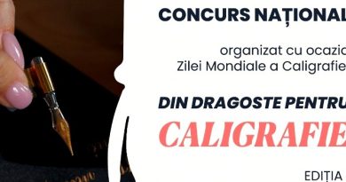 Concursul “Din dragoste pentru caligrafie” Concursul “Din dragoste pentru caligrafie”