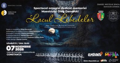 „Lacul lebedelor” revine pe scena Casei de Cultură a Sindicatelor din Constanța, într-un omagiu emoționant adus lui Oleg Danovski